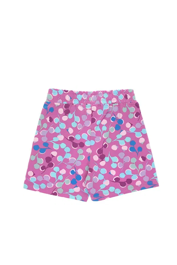 Детские шорты для девочек с принтом U.S. Polo Assn., Fuchsia — фото 2