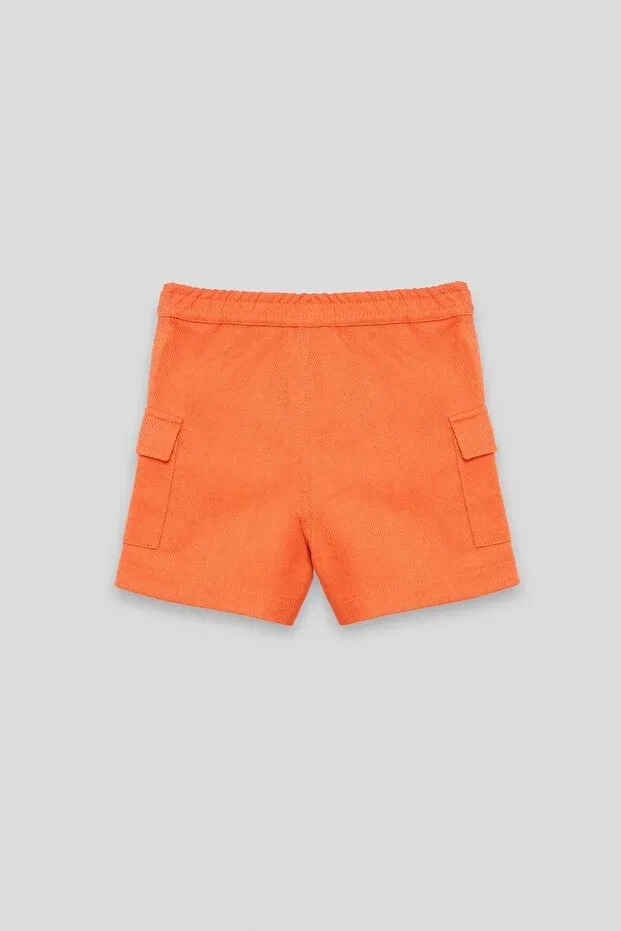 Детские шорты для мальчиков хлопковые Gb Baby, Orange — фото 3