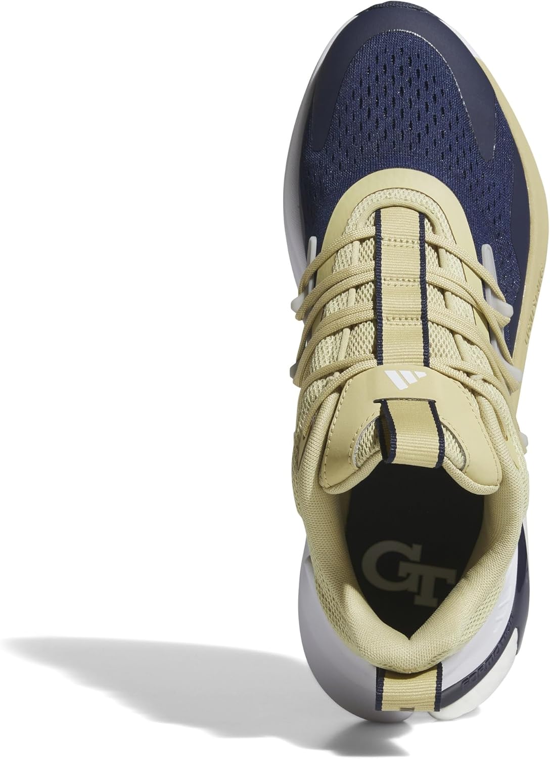 Кроссовки Adidas Унисекс-взрослые NCAA 25/26 Team Alphaboost V2, белый/синий/темно-синий — фото 3