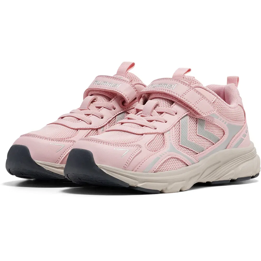 Детские кроссовки для девочек с эластичными шнурками Effort One VC Hummel, Pink — фото 2