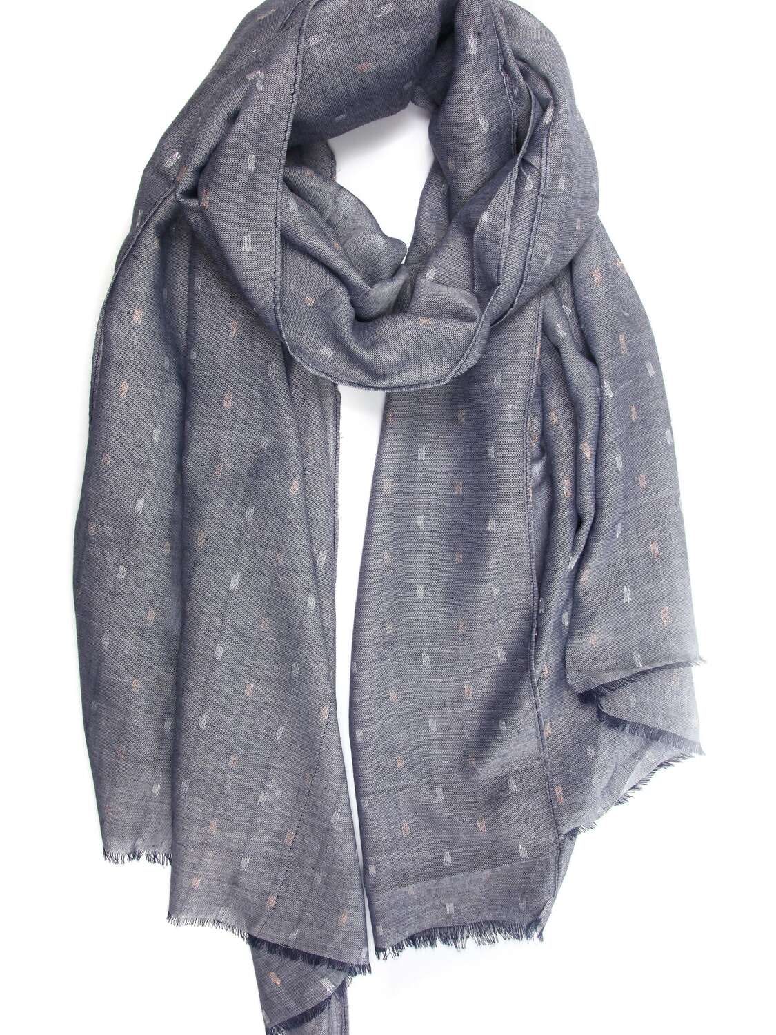 

COLLEZIONE ALESSANDRO Шарф 'Pauahi' в синем цвете