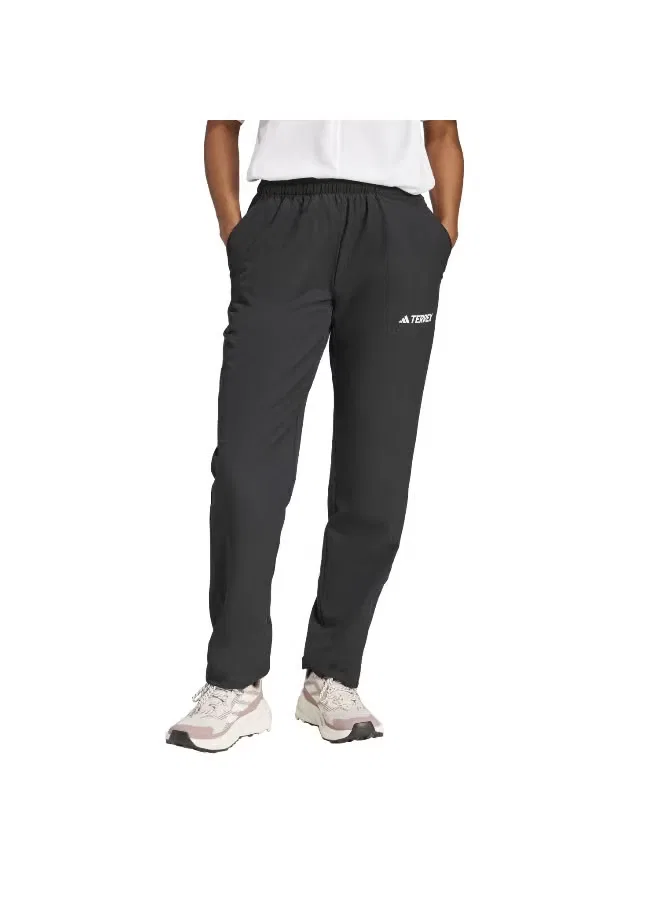 Брюки спортивные с боковыми карманами Terrex multi liteflex pants Adidas, черный — фото 2