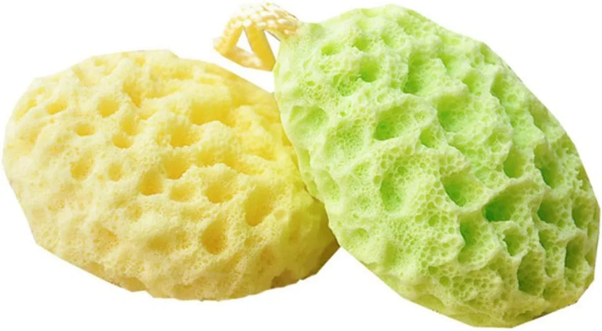 Мочалка для душа Honeycomb Sponge, HONMEET, 9 шт, 270 г, 11.5x8.5x9 см — фото 4