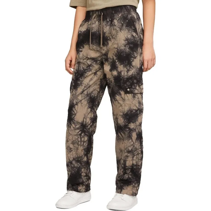 Женские спортивные брюки свободного кроя с карго-карманами Jordan Heritage Bottom Nike, Коричневый