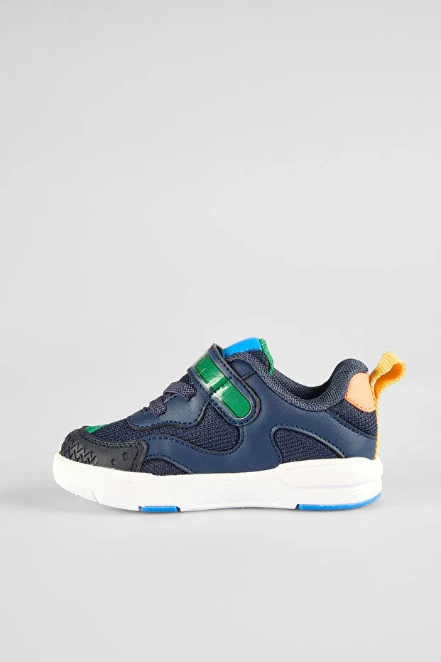 Детские ортопедические ботинки на липучках Vicco, Navy Blue — фото 3