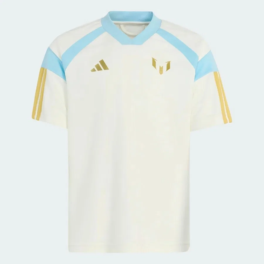 Детская футболка свободного кроя с круглым воротом Messi House Of Tiro adidas, Синий