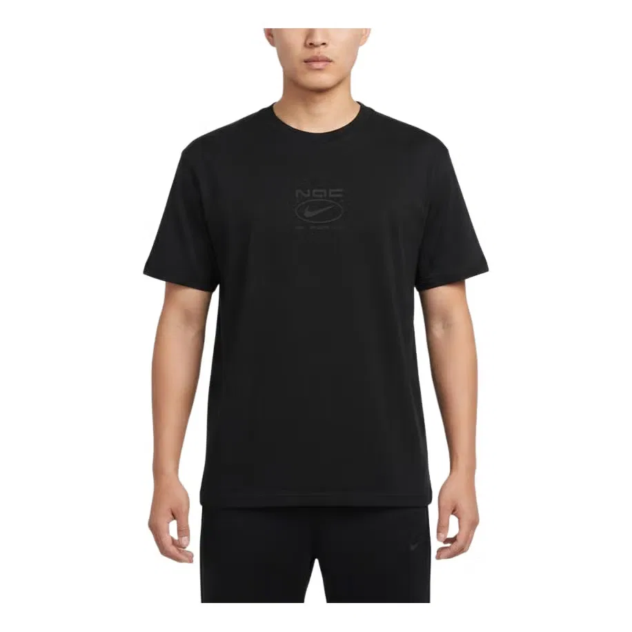 Футболка с принтом N.A.C. Nike, черный