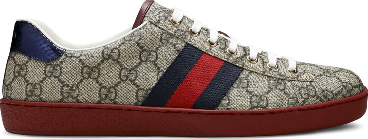 

Кроссовки Gucci Ace GG Supreme Beige, бежевый