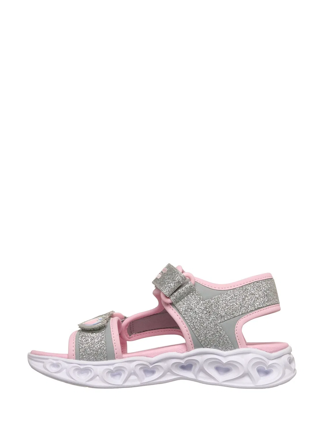 Сандалии Skechers Heart Lights Sandals, серебряный — фото 2