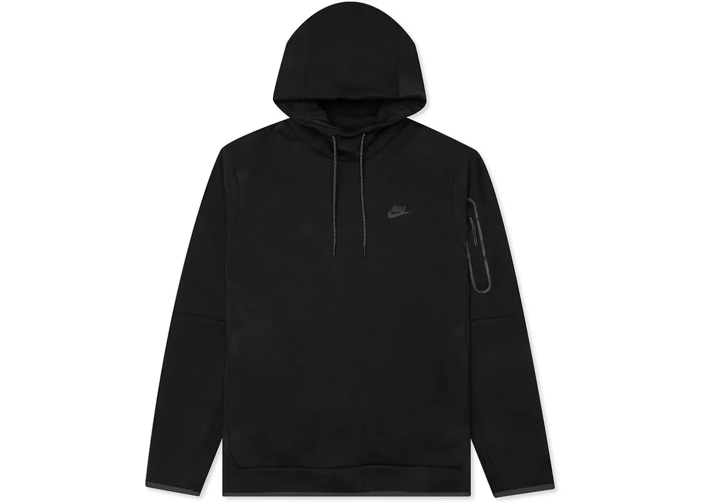 Мужская худи Tech Fleece Pullover Hoodie Nike, Black/Black