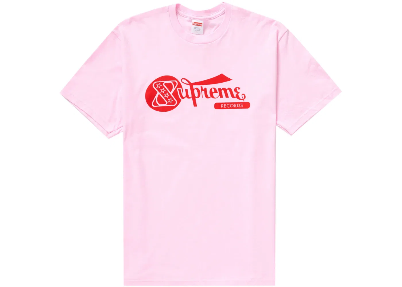 Мужская футболка с принтом Supreme, Light Pink