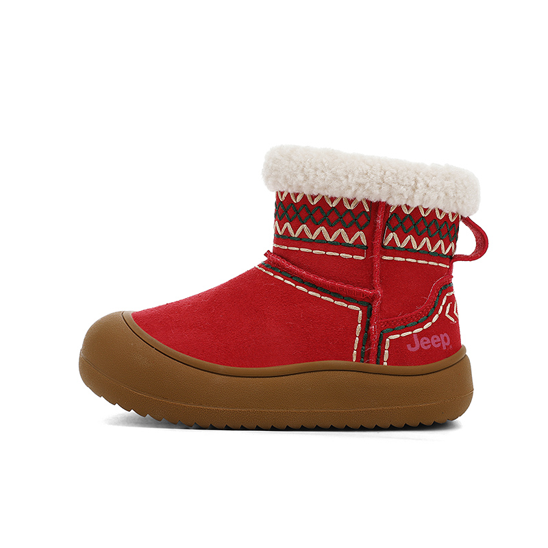 

Детские хлопковые кроссовки Kids' Jeep, china красный[fleece-lined-warmth locking]