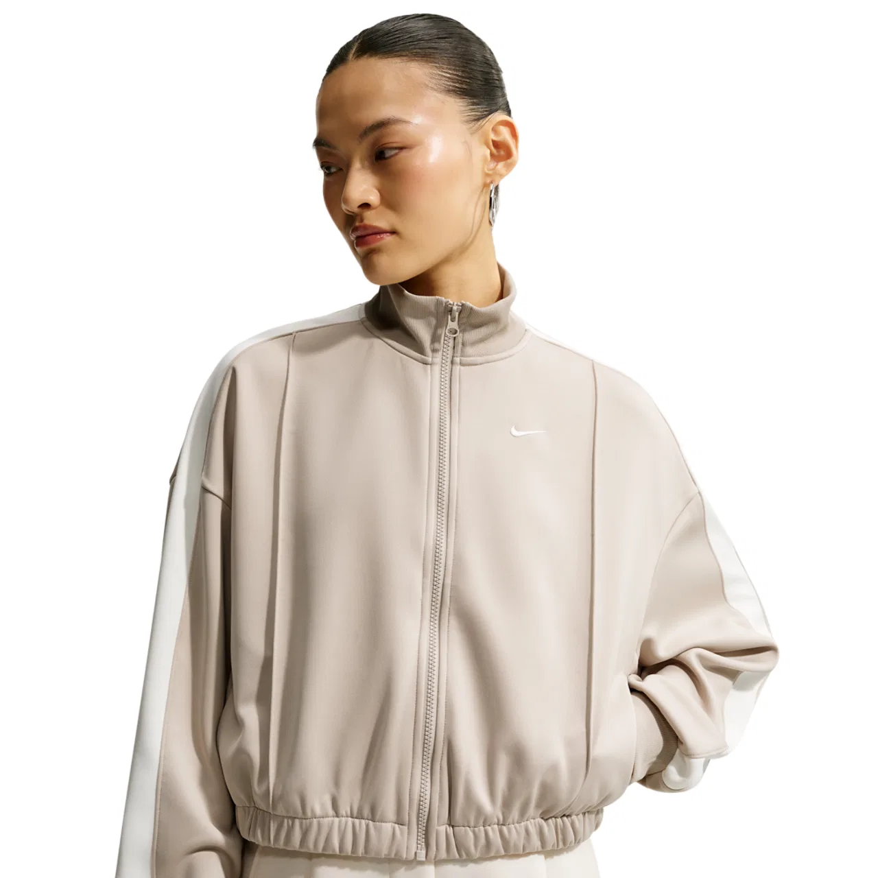 Женская куртка с принтом Nike NSW Track Jacket Nike, Sail/Sail/Cream Ii