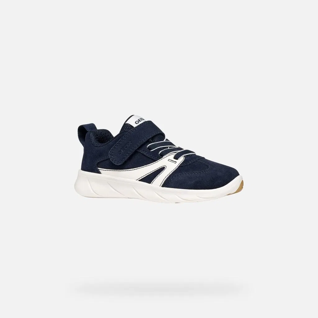 Детские кроссовки Geox Foot-Run, Kosmosblau Weiss — фото 4