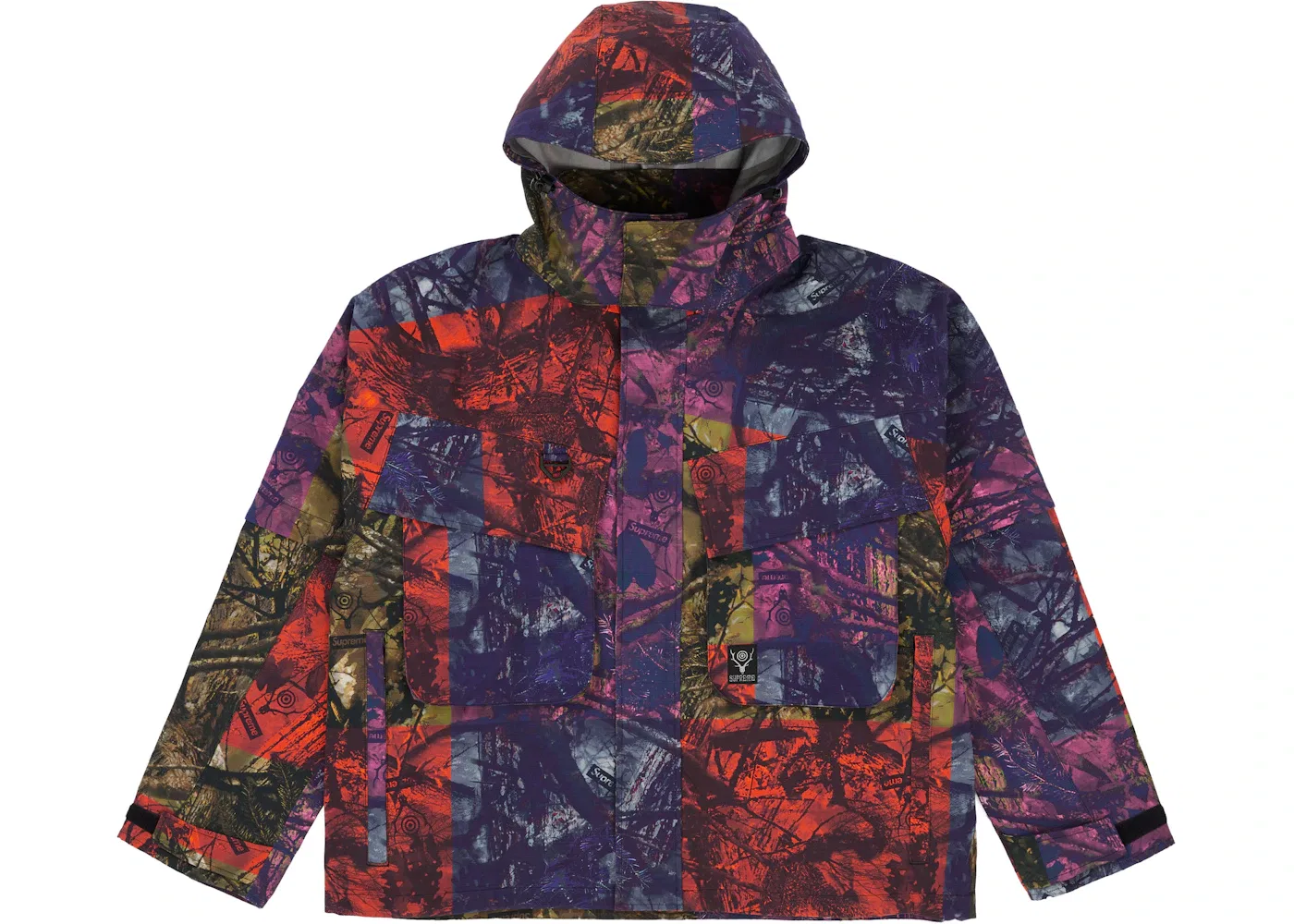 Мужская куртка Supreme SOUTH2 WEST8 River Trek Jacket Camo, Camo
