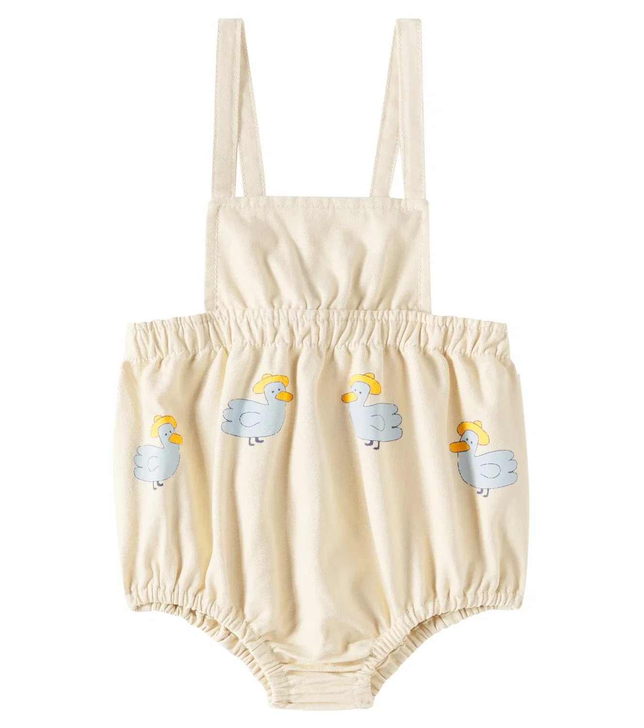 Комбинезон хлопковый Tinycottons, бежевый