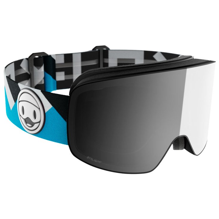 

Лыжные очки Prime Junior, черные, синие, серебристые, зеркальные Flaxta