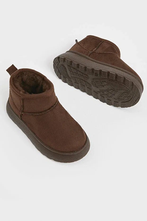 Детские ботинки для девочек на толстой подошве Tonny Black, Brown — фото 3