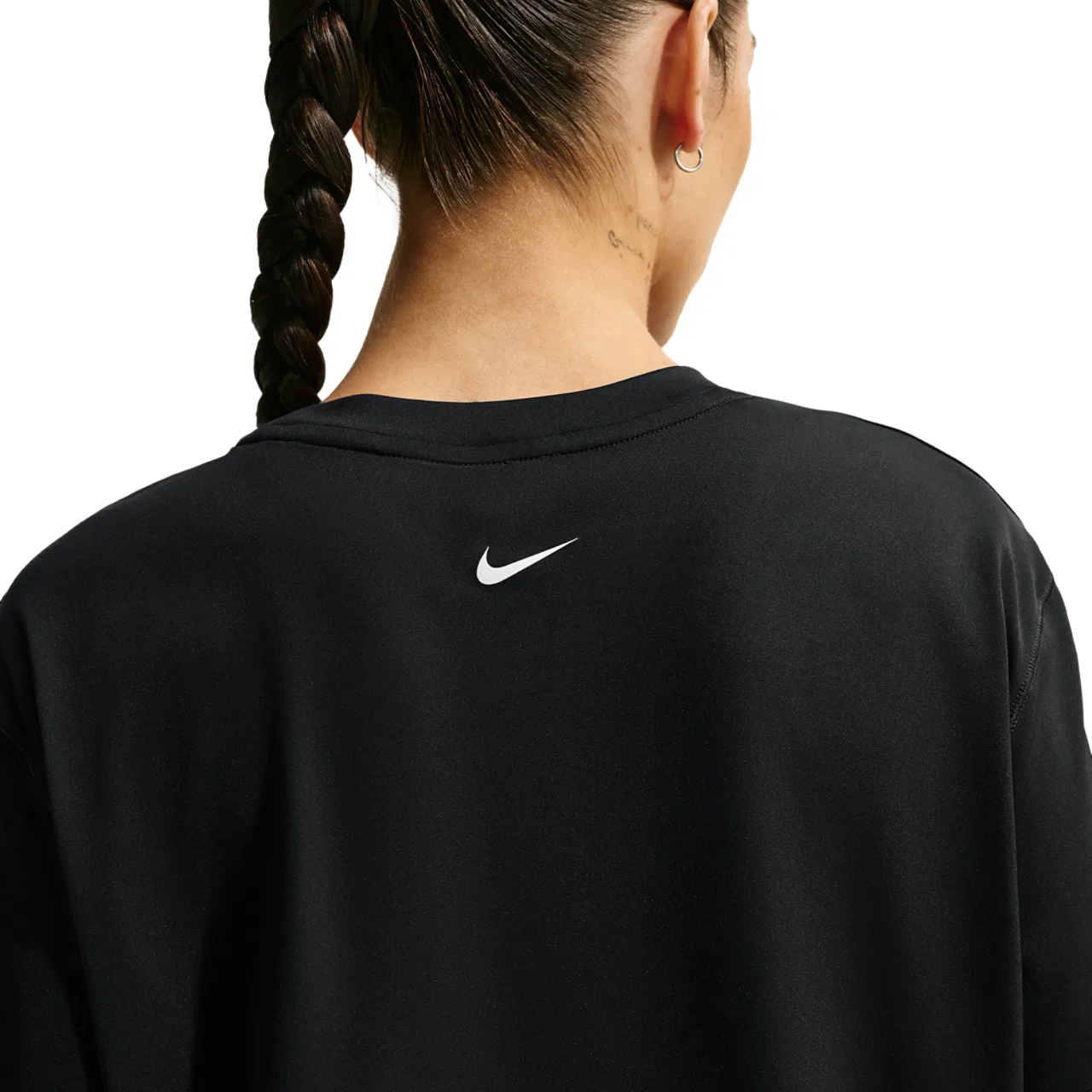 Женская футболка Dri-FIT 365 Nike, черный/белый — фото 2