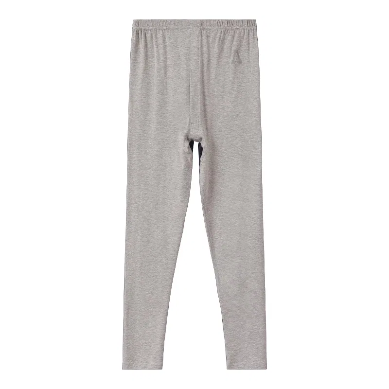 Детские леггинсы хлопковые Grade School Red bean, Light Heather Gray