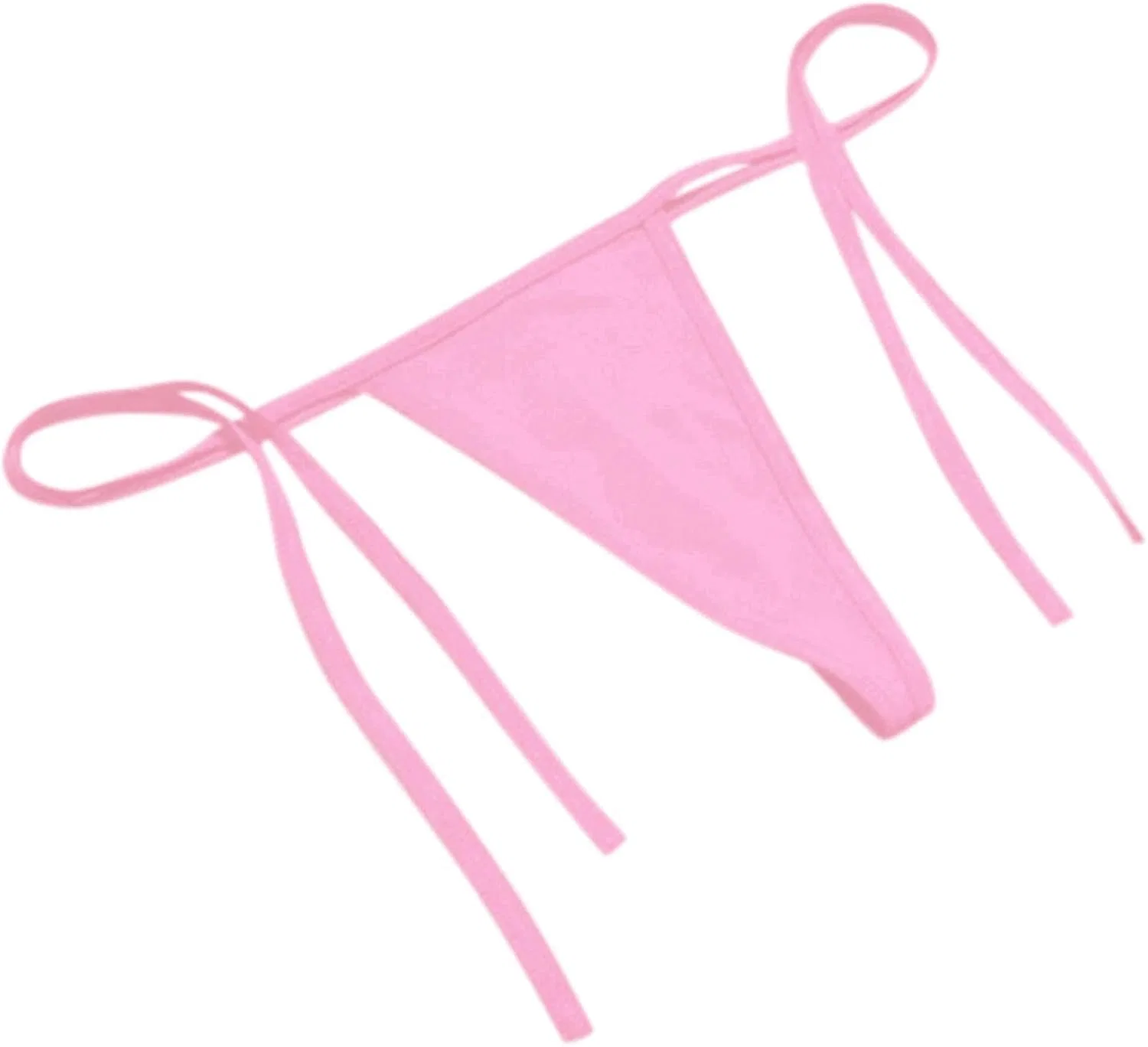 Женские бикини-трусики с завязками по бокам, Pink