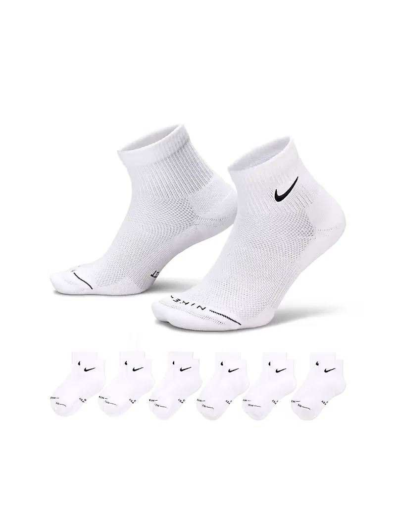 Носки низкие Everyday Plus 6 шт Nike, белый