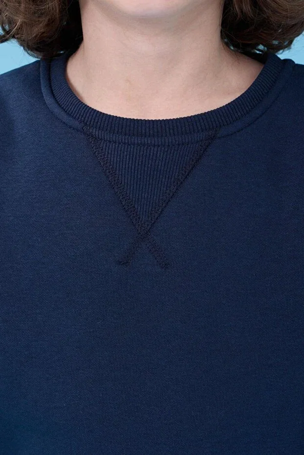 Детские свитшот с капюшоном для мальчиков Perendi, Navy Blue — фото 2