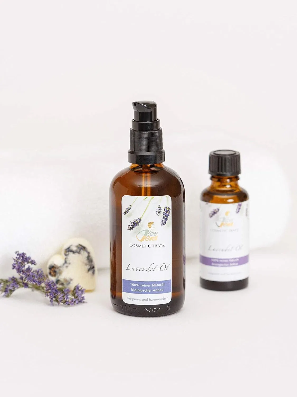 Масло для тела Лавандовое, Aloe Vera WIRKSTOFFCOSMETIC TRATZ, 100 мл Aloe Vera Wirkstoffcosmetic Tratz Kosmetik Mit Persönlichkeit Natürlich Mit Stil — фото 2