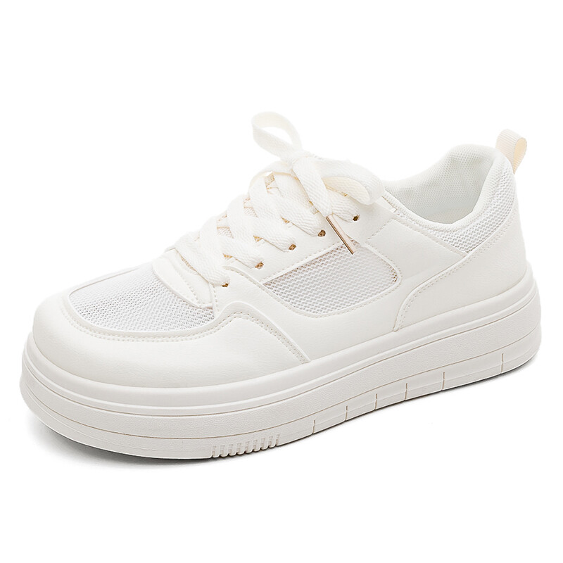 

Кроссовки HUANQIU Skateboarding Shoes Women's Low-top White, бежевый