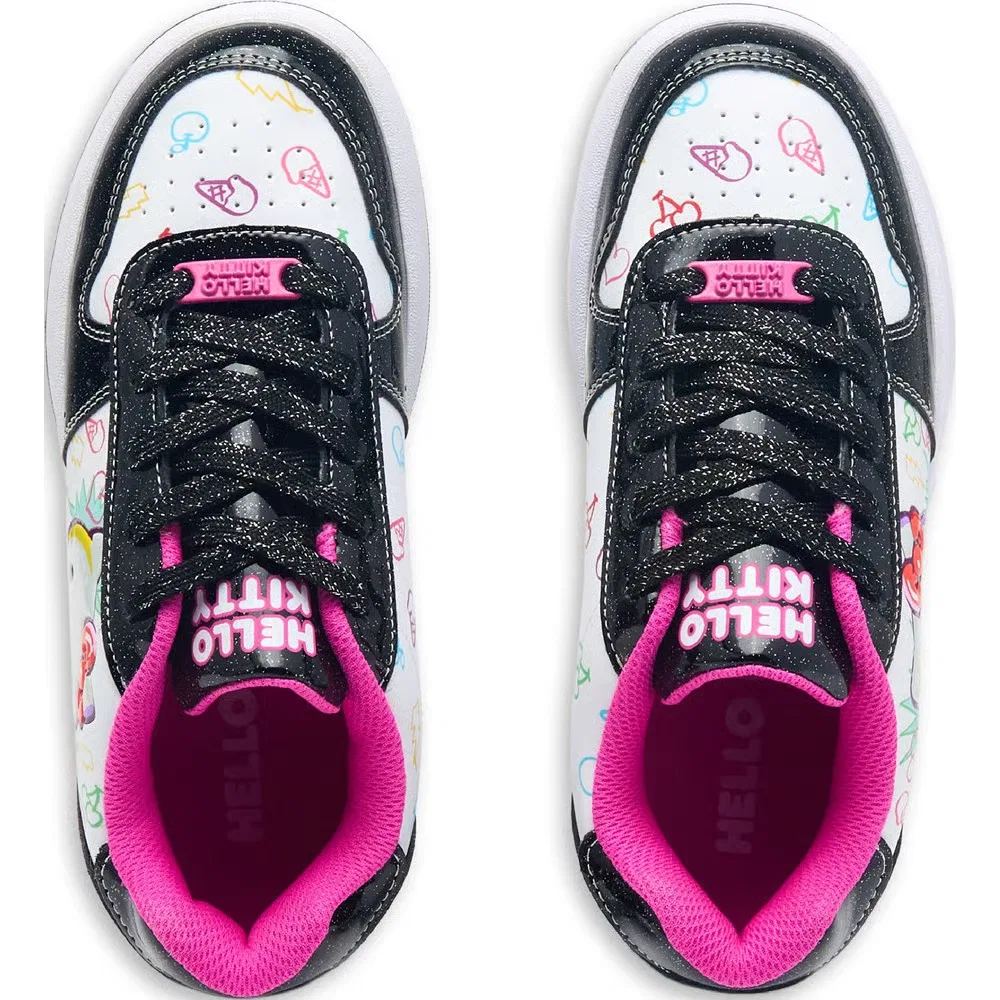 Детские скейт-кроссовки Hello Kitty Kama Heelys, Black/White Hello Kitty — фото 4