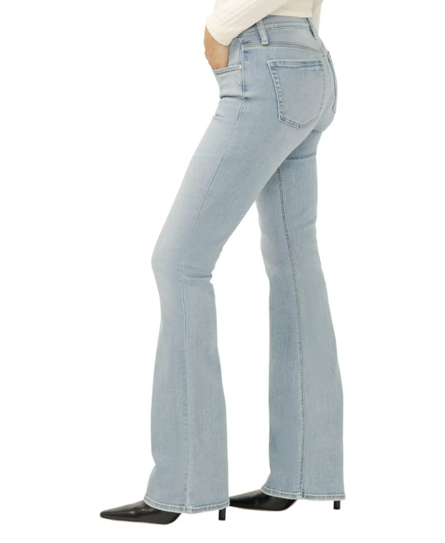 Женские джинсы Suki Mid-Rise Bootcut Luxe Stretch Silver Jeans Co., Golden Hour — фото 2