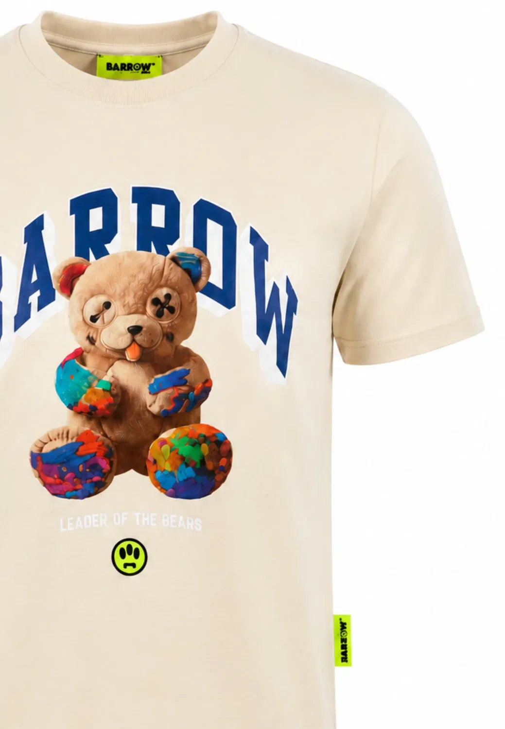 Футболка с принтом - print t-shirt Barrow, Off White — фото 4