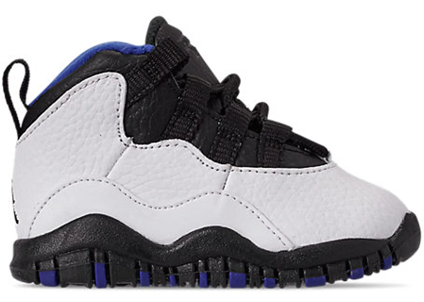 Детские кроссовки Lifestyle Jordan 10 Retro Jordan, White/Black-Royal-Metallic Silver