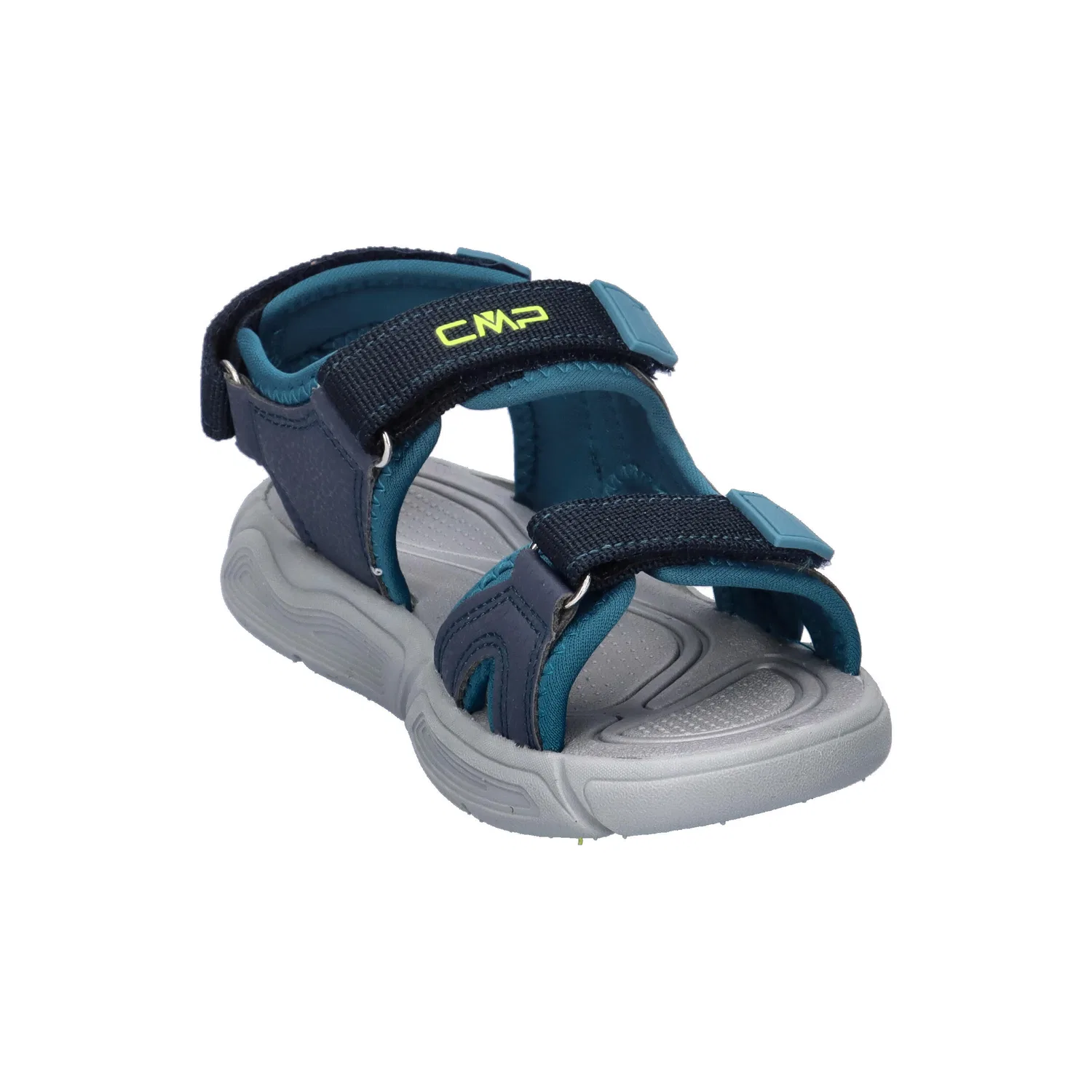 Детские сандалии из ПУ с моделью Strolly Sandal, Cmp, Цвет Dunkelblau / Berlinerblau / Navyblau — фото 2