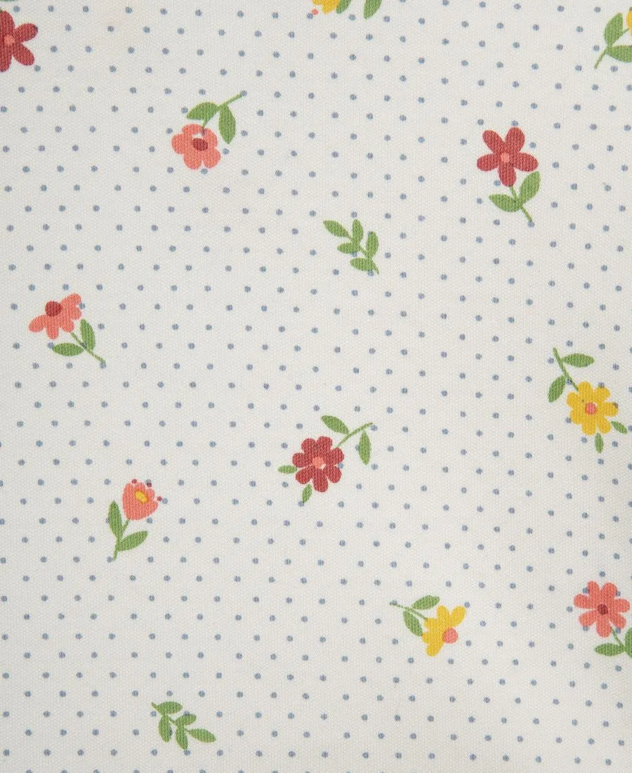 Комплект из боди, куртки и брюк Blossom Blues Little Me, Denim — фото 4
