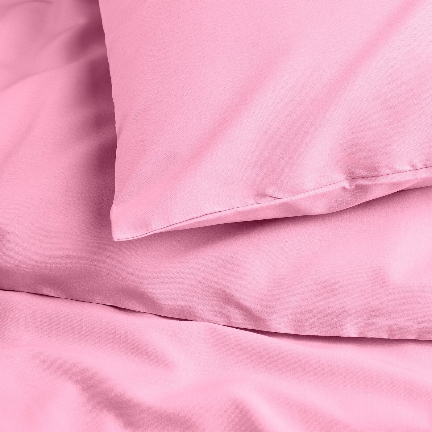 Комплект постельного белья Ikea Piltandvinge, 2 предмета, 150х200/50x60 см, светло-розовый — фото 3