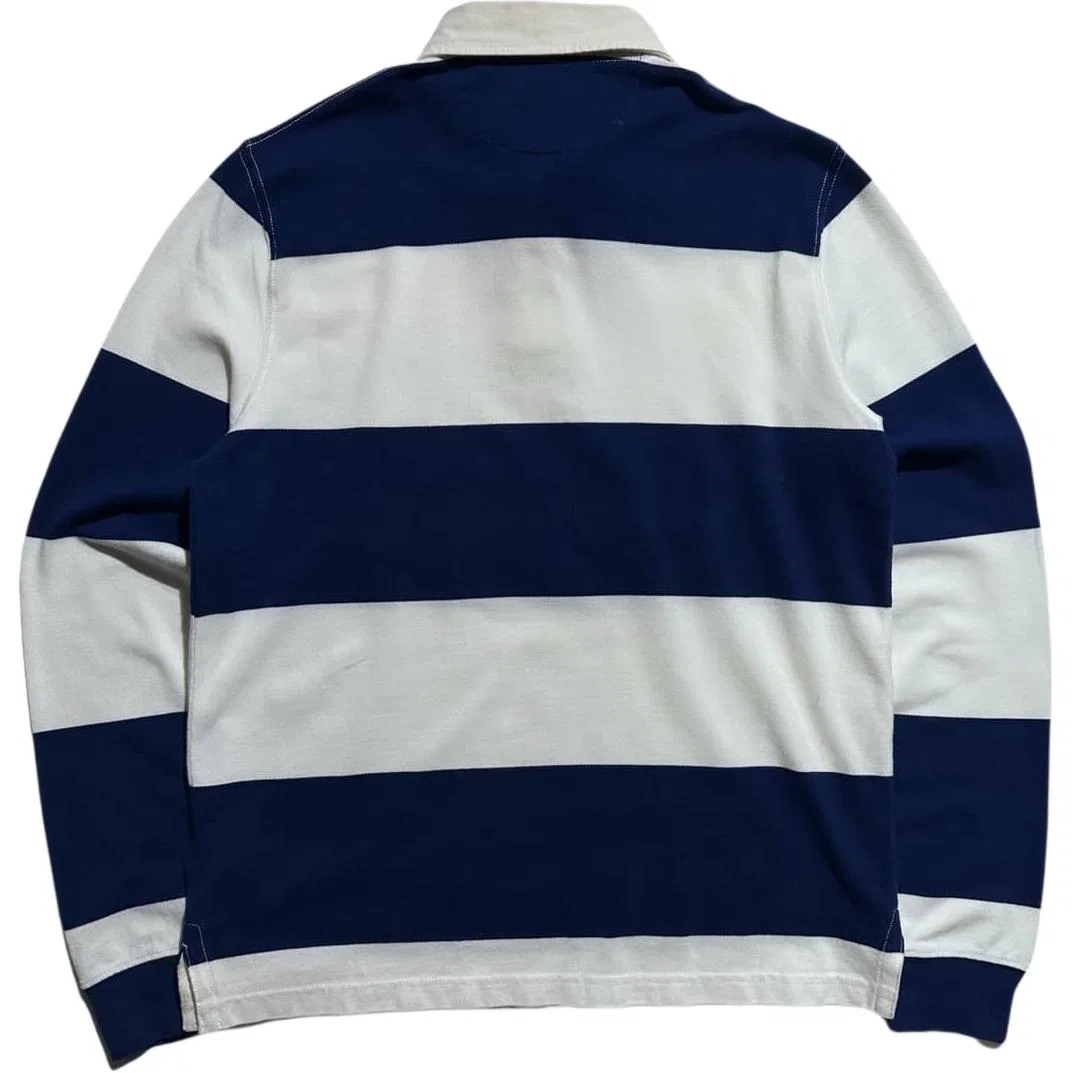 Поло модель Custom Slim Fit от Polo Ralph Lauren, цвет Marine Blue — фото 3