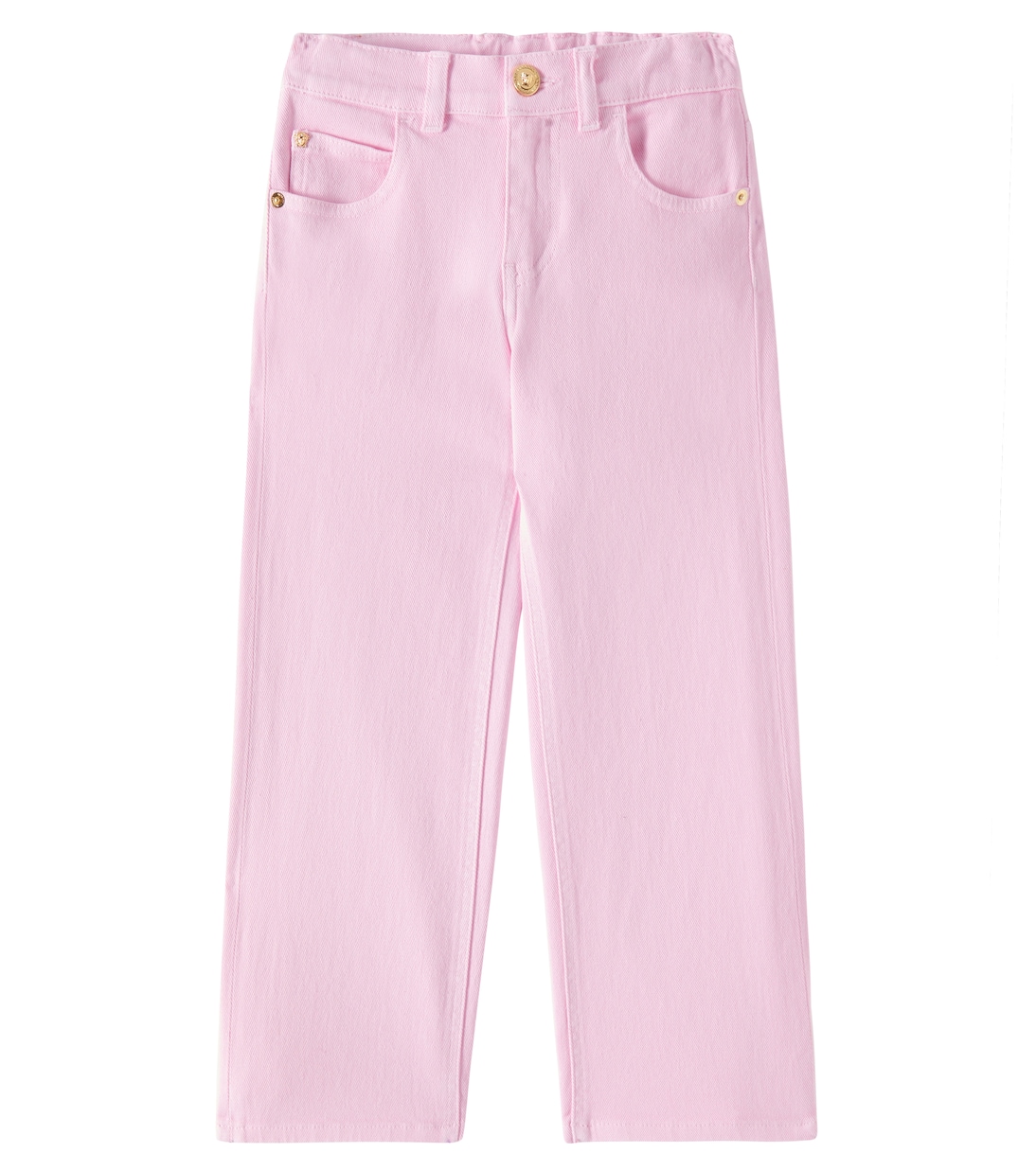 

Джинсы Medusa с широкими штанинами Versace Kids, Pastel Pink