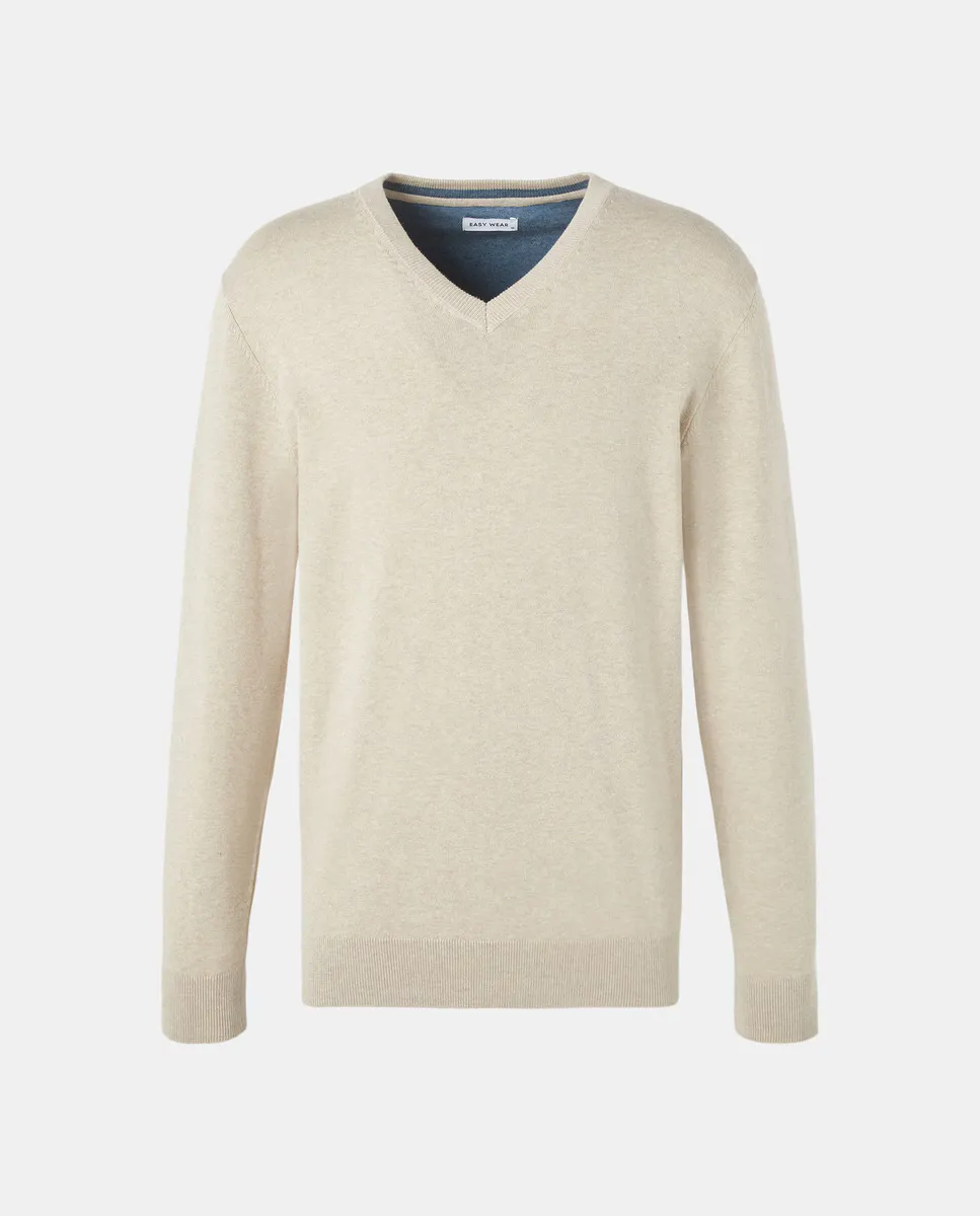 

Однотонный джемпер для мужчин Easy Wear, цвет 850 Piedra