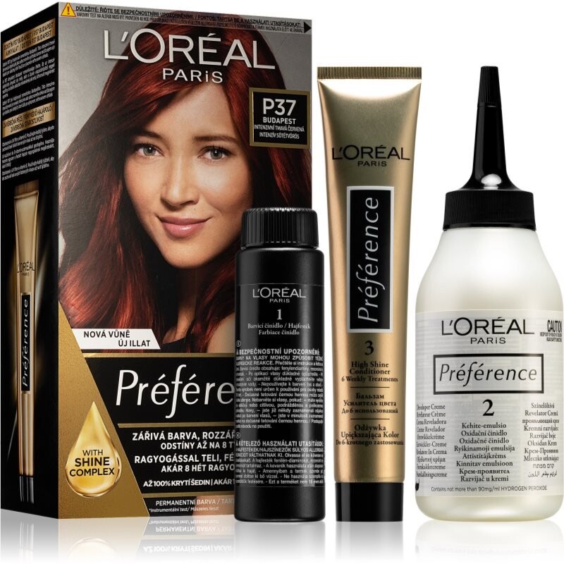 

Краска для волос L'Oreal Paris Préférence оттенок P37 Будапешт 1 шт L’Oreal Paris