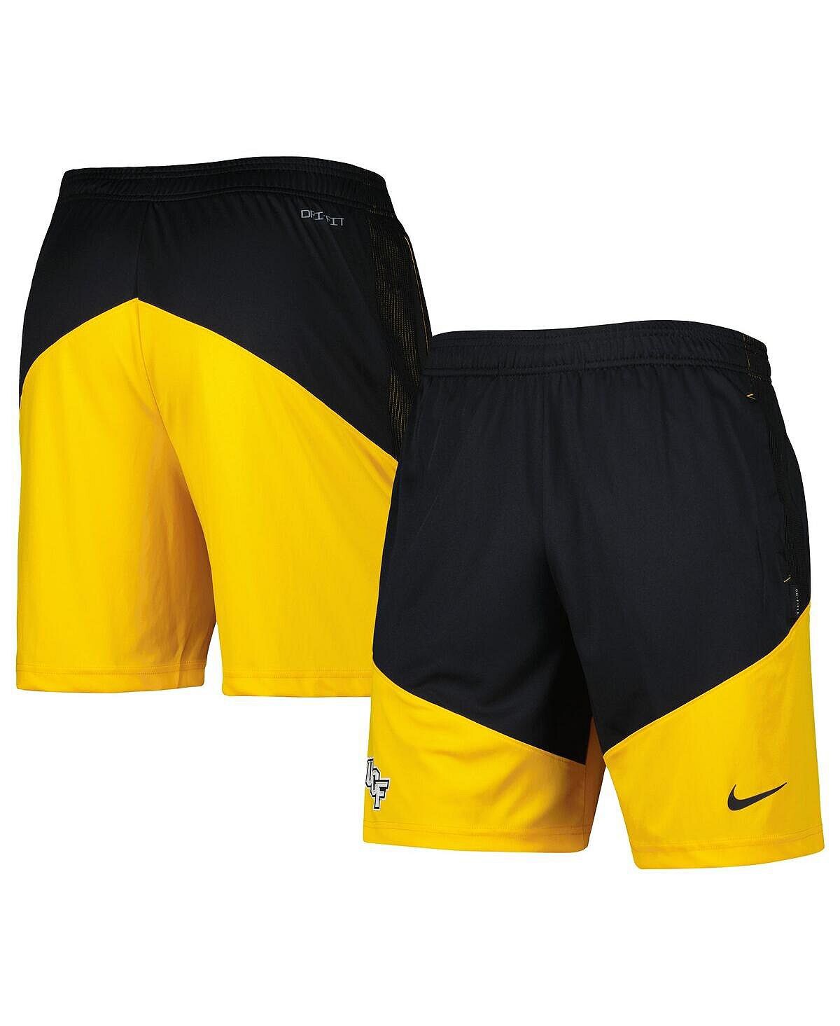 

Мужские черно-золотые шорты UCF Knights Player Performance Lounge Nike