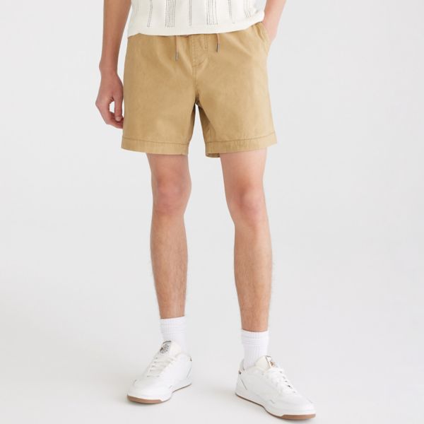 

Мужские шорты 6,5 дюймов на завязках Aeropostale, цвет golden tan