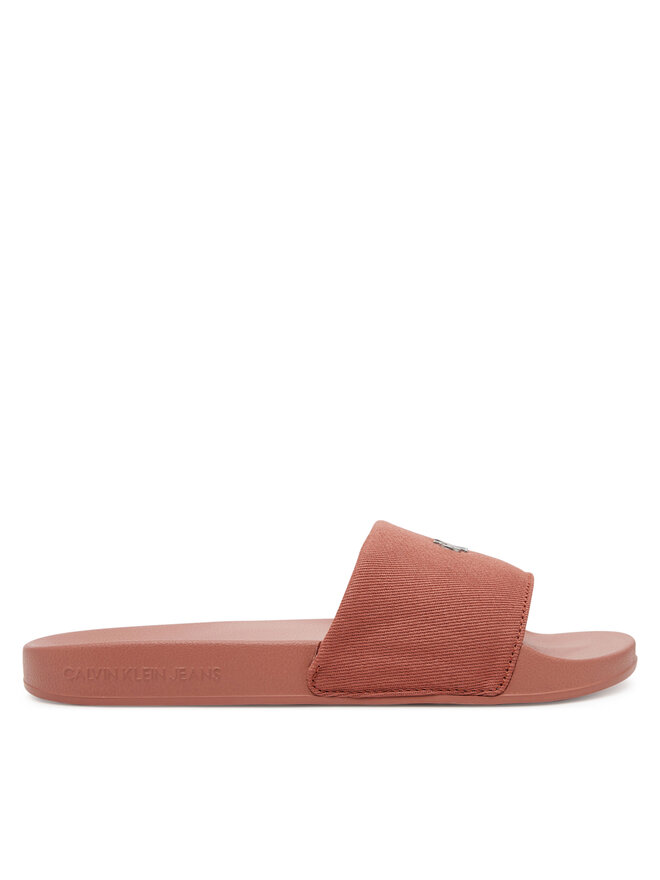 Мюли Slide Monogram Hardware YW0YW01713 Calvin Klein Jeans, красный