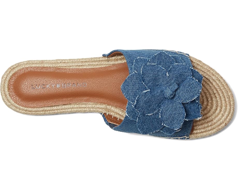 Сандалии Lucky Brand Biricha Floral Flat Sandals, цвет Medium — фото 2