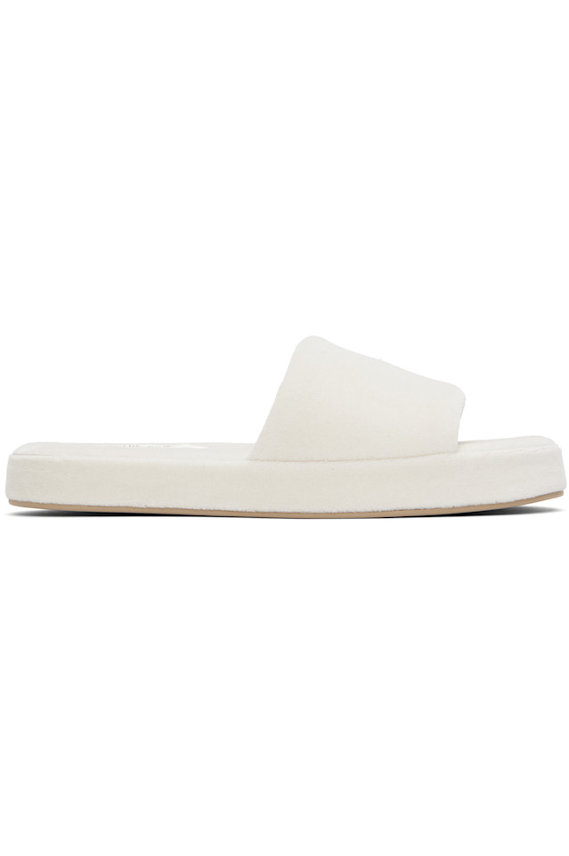 Тапочки с подушками The Row, цвет sage tint