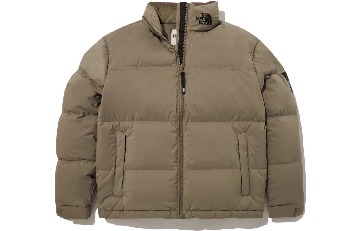 

Пуховик унисекс коричневый The North Face, коричневый