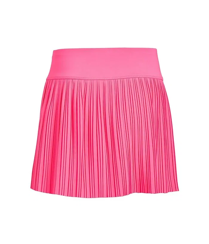 Юбка-шорты Woven Pleated Skort Adidas Kids, Lucid Pink — фото 2