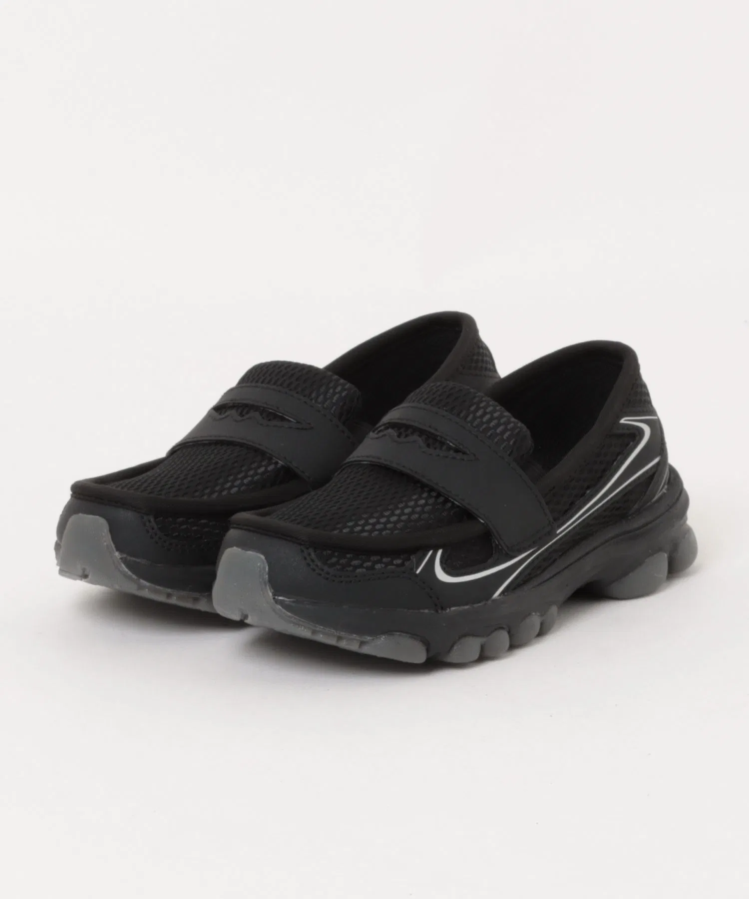 Детские кроссовки-лоферы Shoepalace чёрные
