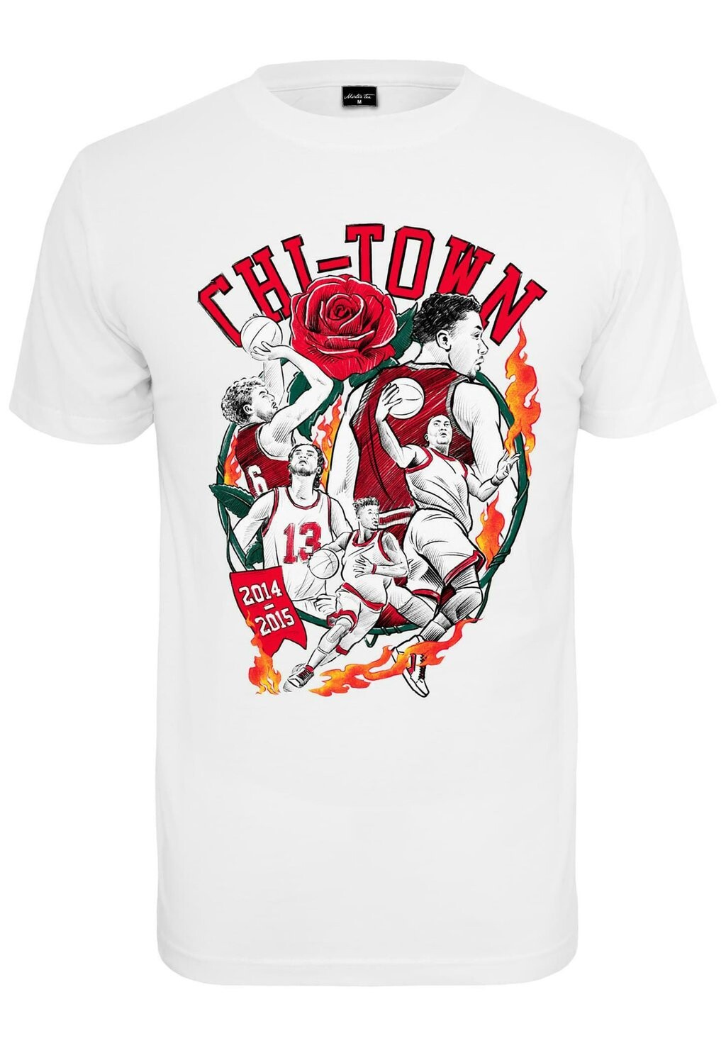 

Футболка с принтом CHI TOWN PLAYER Mister Tee, белый