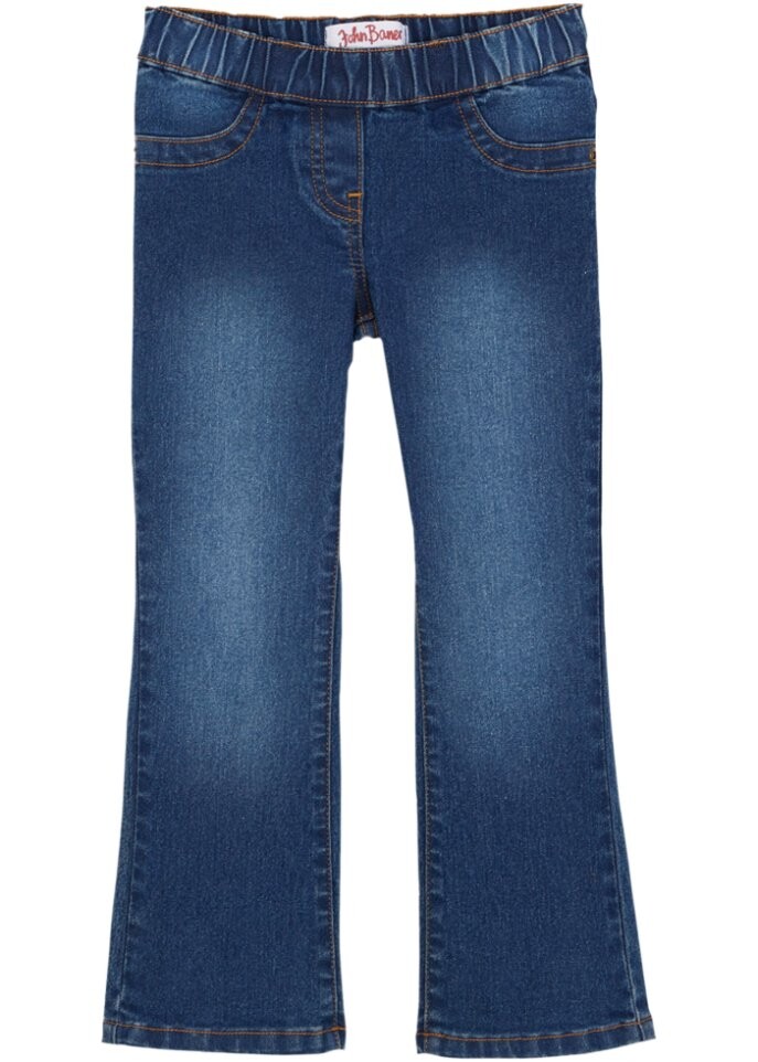 

Джинсы с вырезом для девочек John Baner Jeanswear, синий